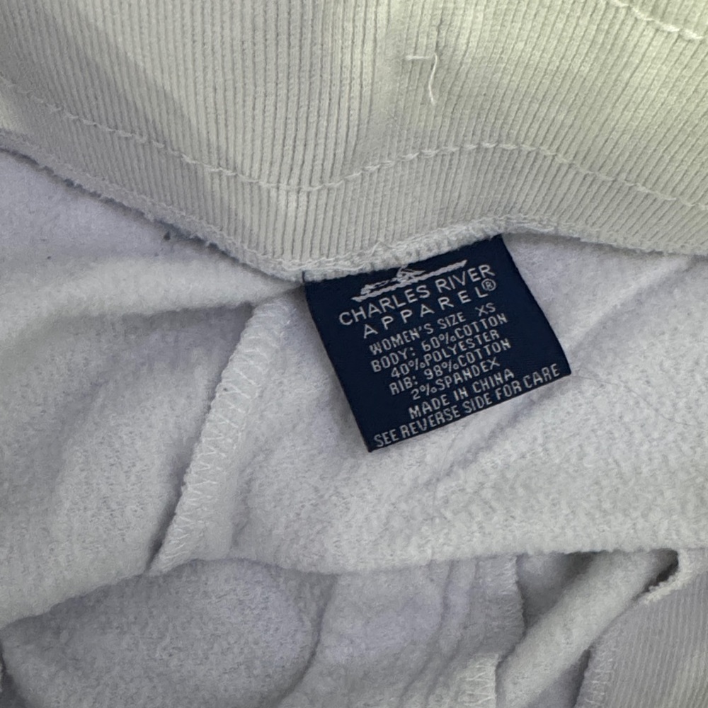 Charles River Apparel White Cape Cod Shorts - Picture 3 of 3